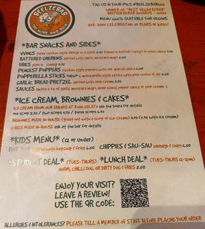 More choices  at Beelzebab in Brighton