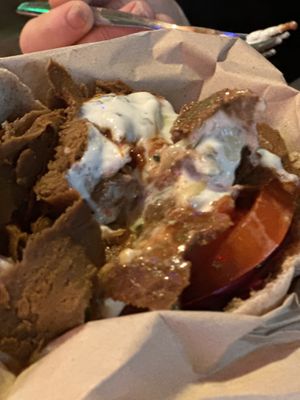 Beelzebab kebab  at Beelzebab in Brighton