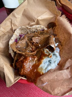 Half price deliciousness   at Beelzebab in Brighton