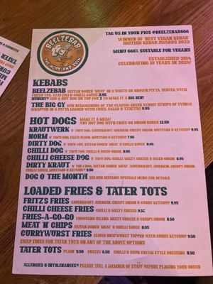   at Beelzebab in Brighton