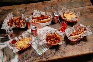 Just some of what's on offer... at Beelzebab in Brighton