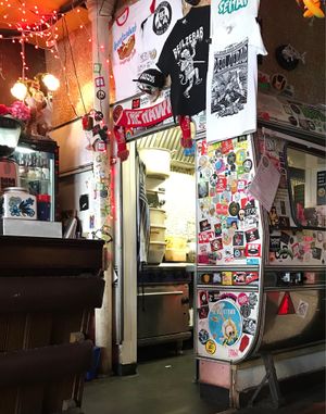 The kitchen at Beelzebab in Brighton