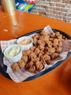 Popcorn chicken at Beelzebab in Brighton