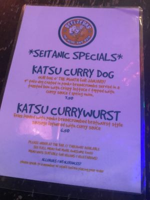 January 2020 specials at Beelzebab in Brighton