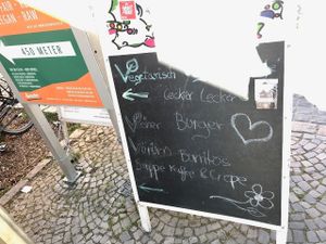 sign at BommelZ in Greifswald