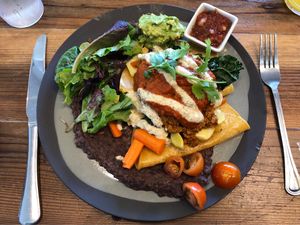 Vegan Huevos at EAT Marketplace in Temecula