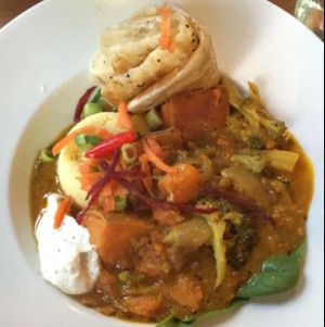 curry of the day at Vegilicious in St Kilda