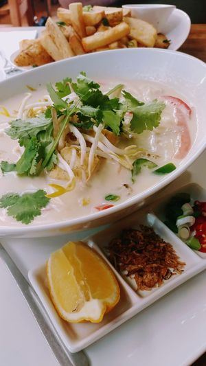 Laksa at Vegilicious in St Kilda