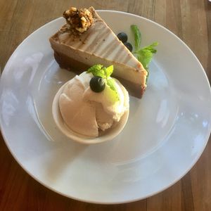 Dessert at Vegilicious in St Kilda