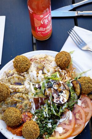  at Sesam Falafel in Munich