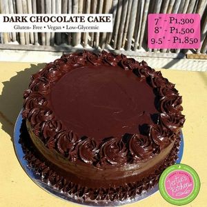 Gluten-Free/Vegan Dark Choco Cake at Jertie's Kitchen in Metro Manila