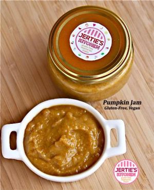 Pumpkin Jam (Gluten-Free, Vegan) at Jertie's Kitchen in Metro Manila