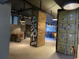 Inside back  at CRUNCHY KEBAB in Cologne