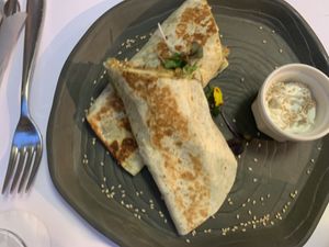 Seitan burrito   at Restaurante Oslo in Valencia