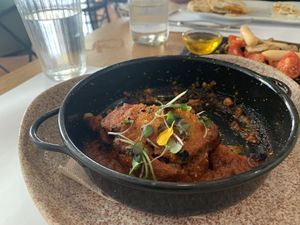 Musaka de berenjena  at Restaurante Oslo in Valencia