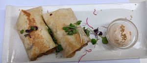 Burrito at Restaurante Oslo in Valencia