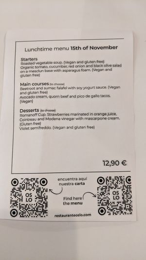  at Restaurante Oslo in Valencia