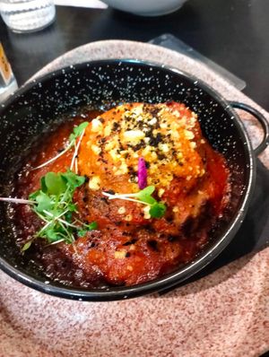 moussaka at Restaurante Oslo in Valencia