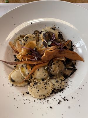 Truffle pasta   at Restaurante Oslo in Valencia