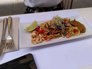 Udon at Restaurante Oslo in Valencia