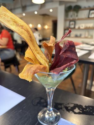 Guacamole  at Restaurante Oslo in Valencia