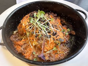 Musaka  at Restaurante Oslo in Valencia