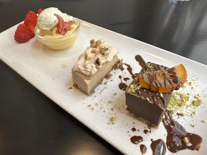 Postres  at Restaurante Oslo in Valencia