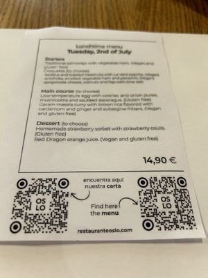   at Restaurante Oslo in Valencia