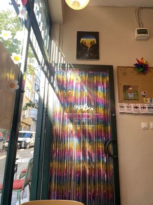 The door💞  at Vega Vegan Büfe in Istanbul
