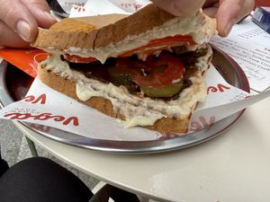 AYVALIK TOAST   at Vega Vegan Büfe in Istanbul