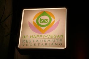 So happy to see this sign! :) at Be Happy Bar in Lisbon