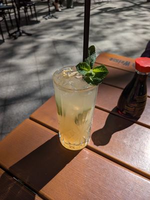 Ginger Spark: 5/5 Absolutely delicious and refreshing. Strong ginger flavor, which I loved. at CU Asian Fusion & Sushi Restaurant in Berlin