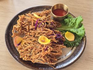 Fried Enoki at Nua Thai Cuisine in Roseville