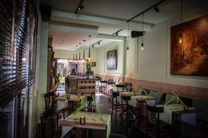 restaurant inside  at De Preuverie in Hasselt