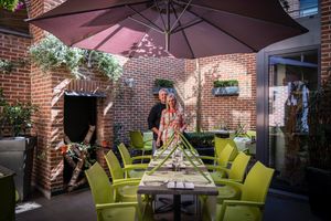 Preuverie  terras at De Preuverie in Hasselt