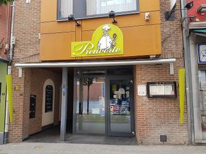 we wanted to go for lunch, but unfortunately they were on holiday (June 2018) at De Preuverie in Hasselt