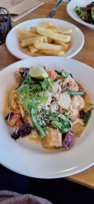 Tried the Plantain Thai Red Curry 👌 at Bundaberg Social Club in Bundaberg
