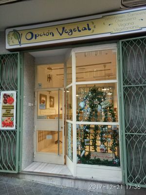 Exterior at Opcion Vegetal in Madrid