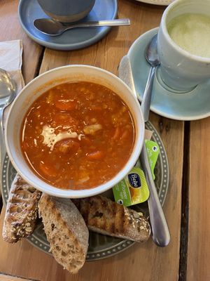   at Cobbles and Clay - The Art Cafe in Haworth