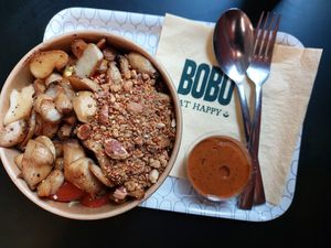 Vegan bowl at BoBo Bowls in Destelbergen