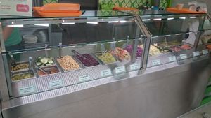 Bar at Maoz Vegetarian in Orlando