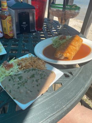Portobello burrito   at Jose's Cantina in St Ignace
