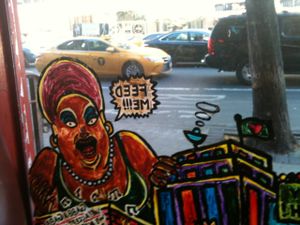 Two Boots, NYC - photo by ecoRDN, ecoRDN.com at Two Boots Pizza in New York City