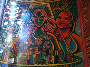 Two Boots, NYC - photo by ecoRDN, ecoRDN.com at Two Boots Pizza in New York City