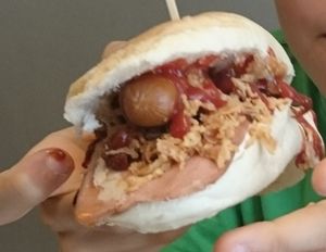 Hotdog at VegaVerso in Leuven