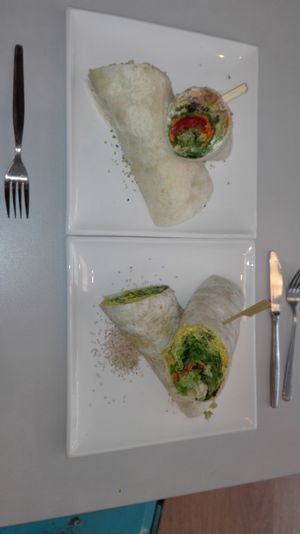 Vegan food porn at VegaVerso in Leuven