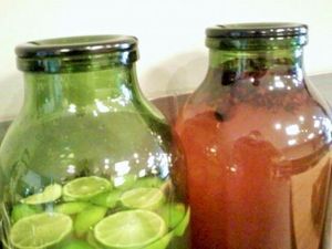 fresh lemonade  at VegaVerso in Leuven