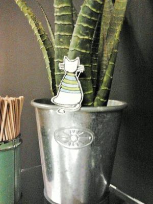 decor at VegaVerso in Leuven