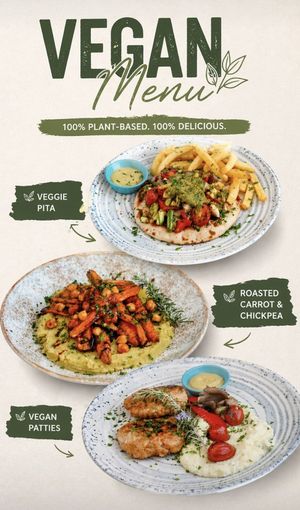 Vegan options at Coconut Restaurant in Rhodes