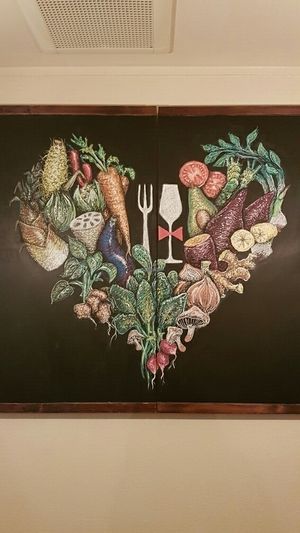 beautiful artwork! at Harukucchii in Fujisawa